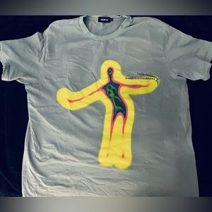 Oversized VAMAC Ghost streetwear tee.